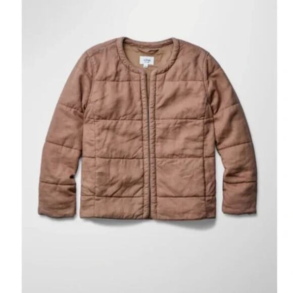 Wilfred Quilted Tan Jacket - Picture 4 of 11